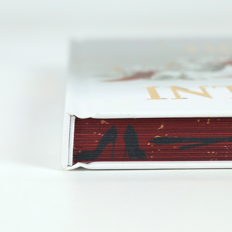 Hardcover Book Printing Special Edition Books with Sprayed Edges 11