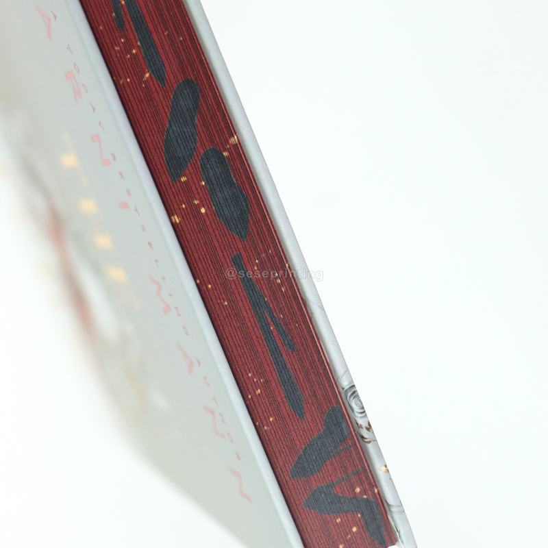 Hardcover Book Printing Special Edition Books with Sprayed Edges 10