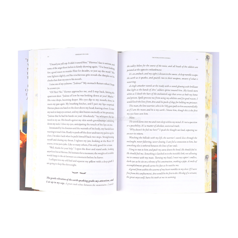 Special Edition Hardcover Books with Sprayed Edges and Foil Cover 8