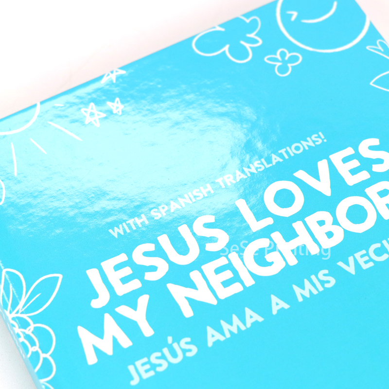 Kids Books Publishing Hardcover Children's Board Book Printing 9