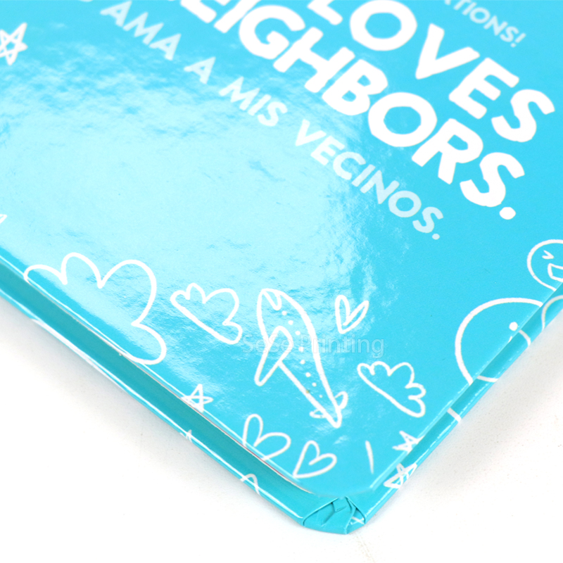 Kids Books Publishing Hardcover Children's Board Book Printing 8