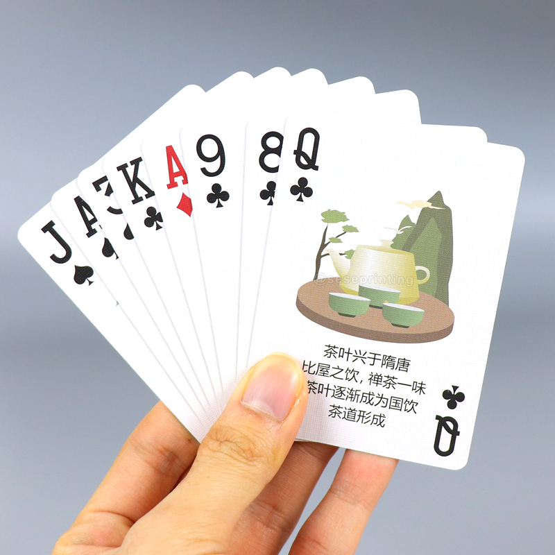 Personalised Custom Tea Educational Learning Flashcards Printing 9