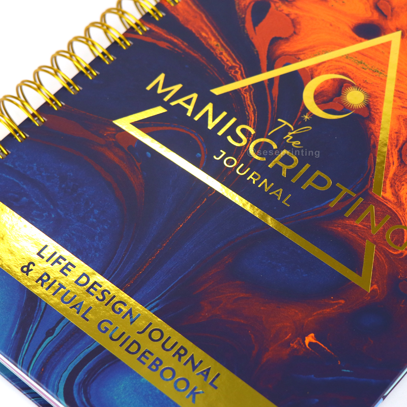 Create Manifestation Journal Printing Spiral Planner Notebook 9