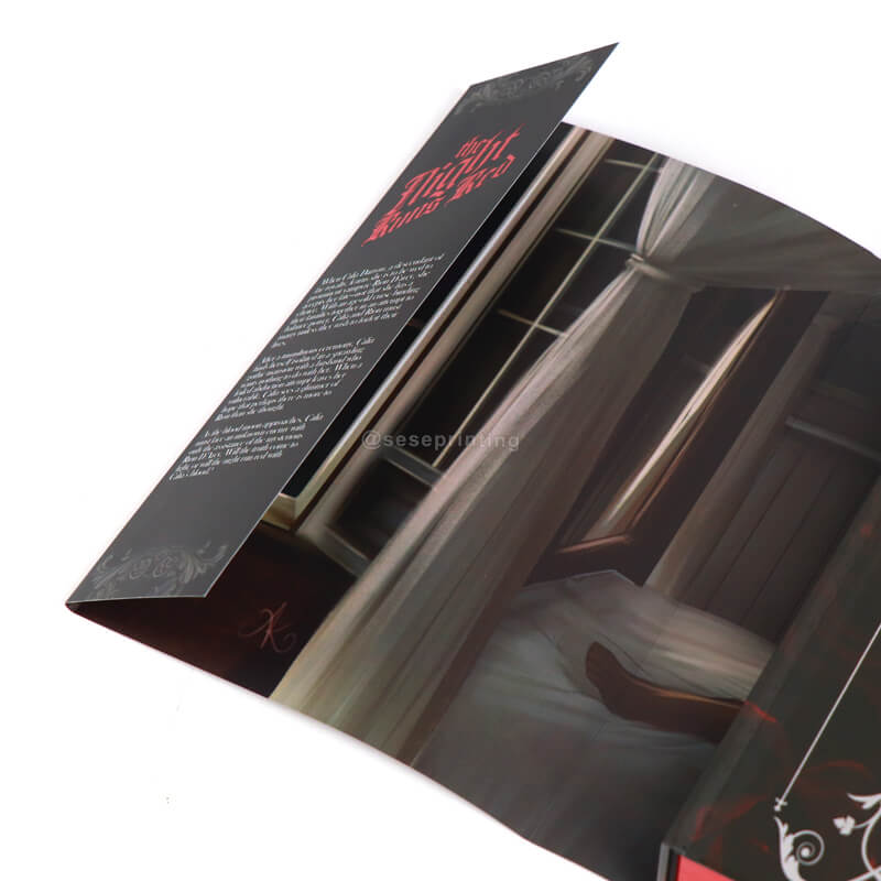 Silver Foil Hardcover Book with Dust Jackets and Custom Sprayed Edges 9