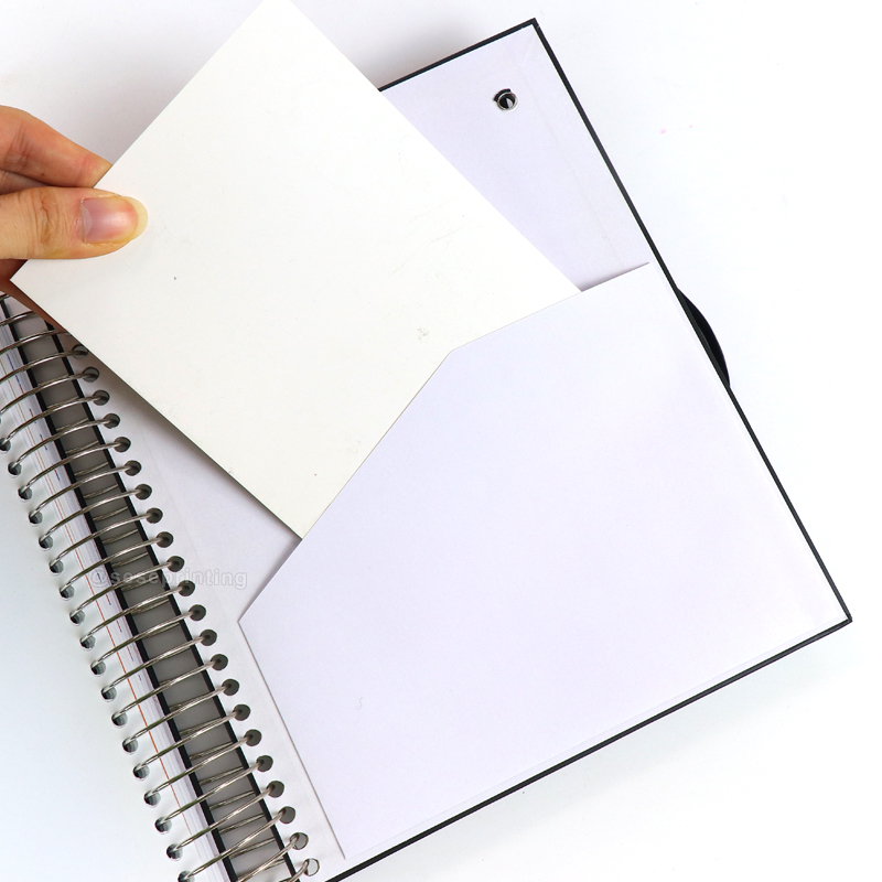 Hardcover Spiral Budget Planner Printed Personal Journal Notebook 8