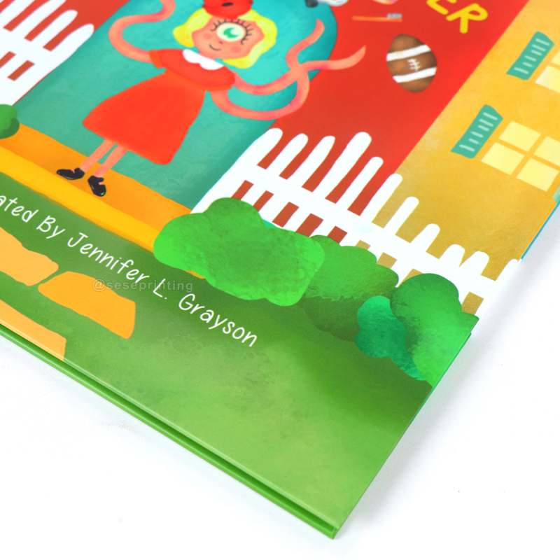 Custom Hardcover Children Illustration Books Printing Service 9