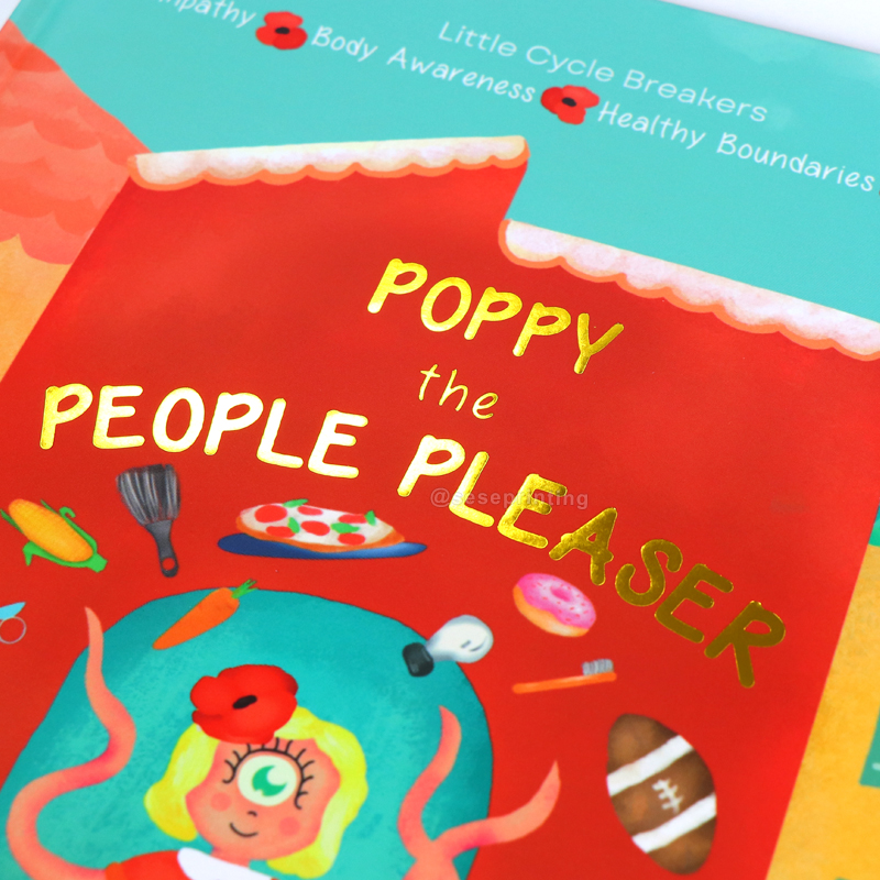 Custom Hardcover Children Illustration Books Printing Service 8