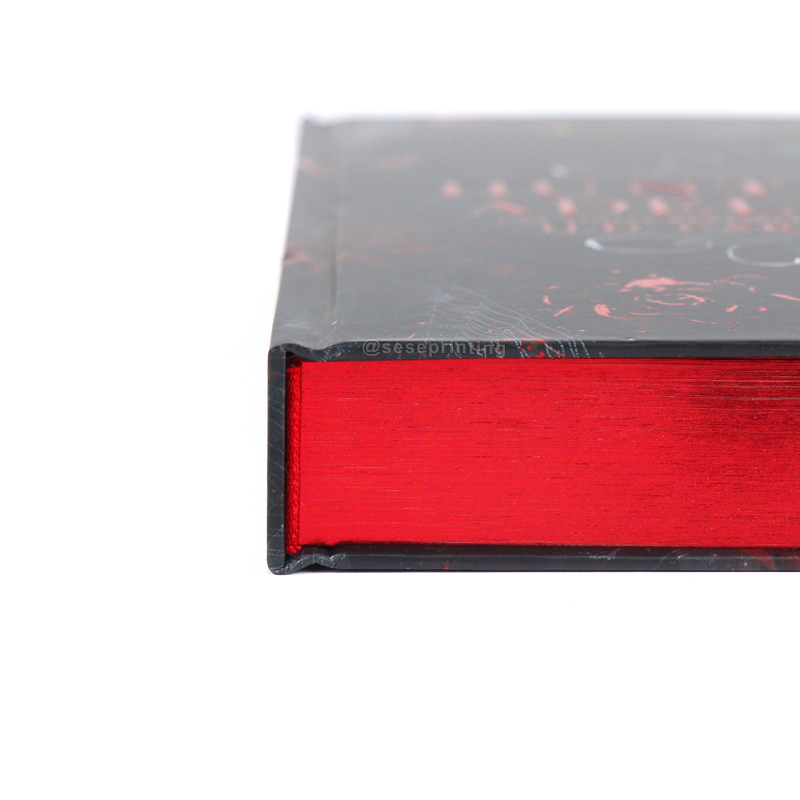 Embossed and Foiled Logo Hardcover Book Printing Sprayed Edges 10