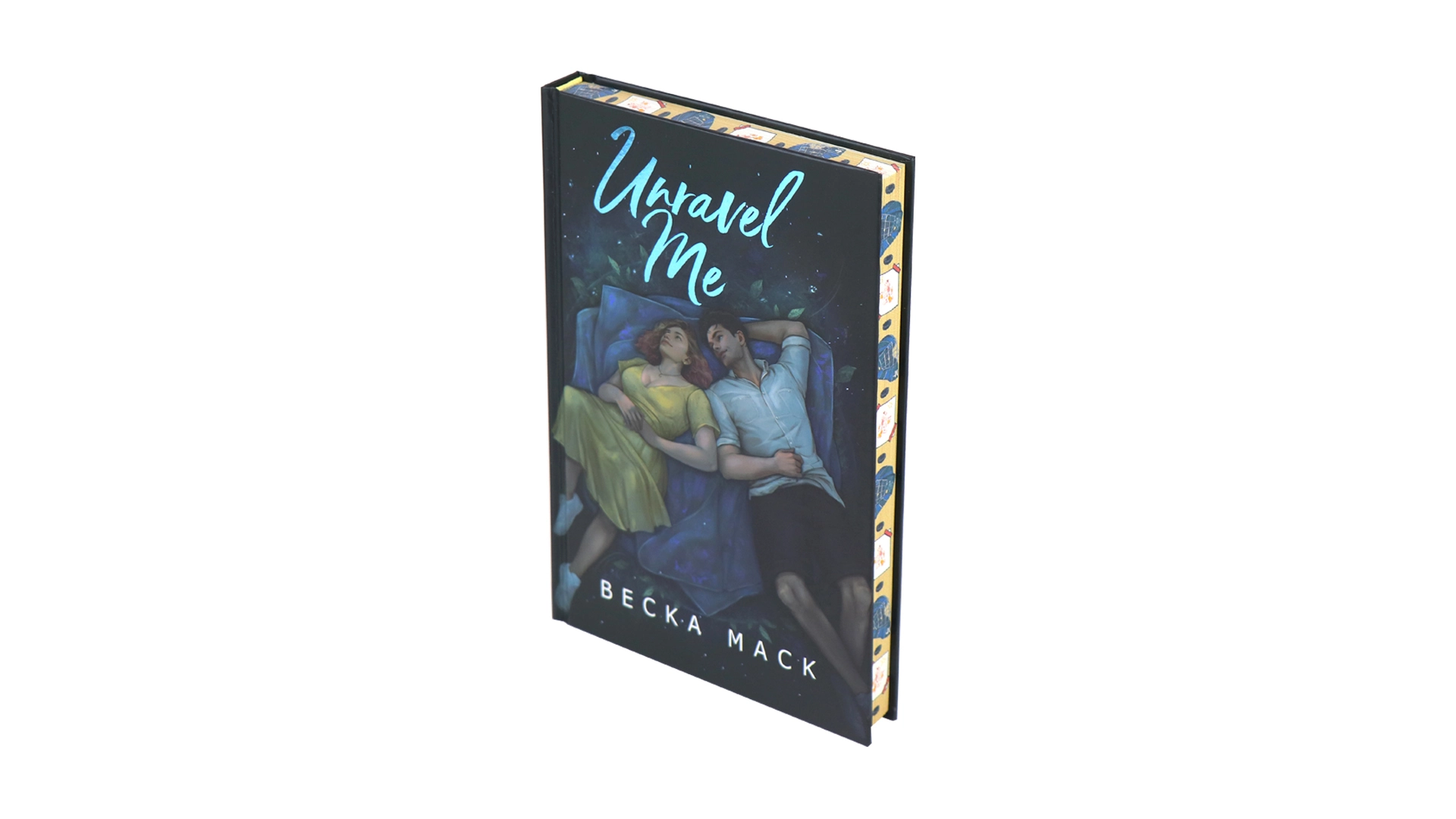 Custom 350 Pages Hardcover Book with a Foil Cover and Sprayed Edges 1