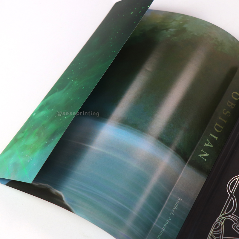 특별판 소설책, 테두리 스프레이 인쇄 9