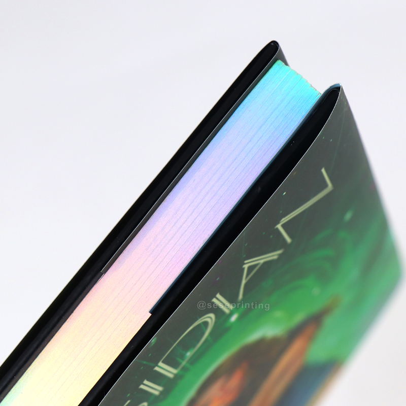 특별판 소설책, 테두리 스프레이 인쇄 11