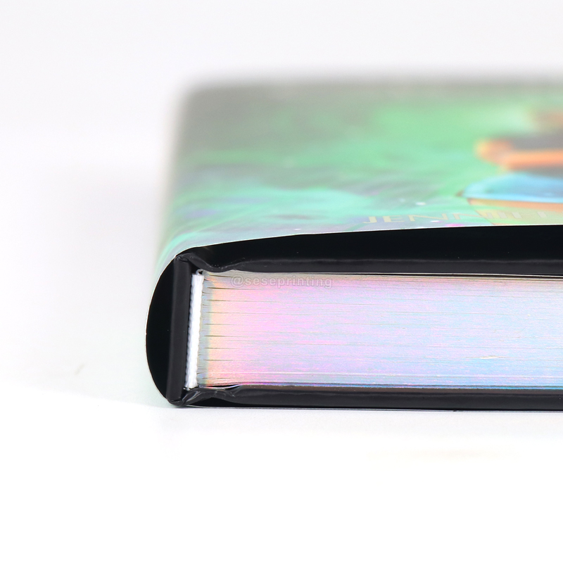 특별판 소설책, 테두리 스프레이 인쇄 12