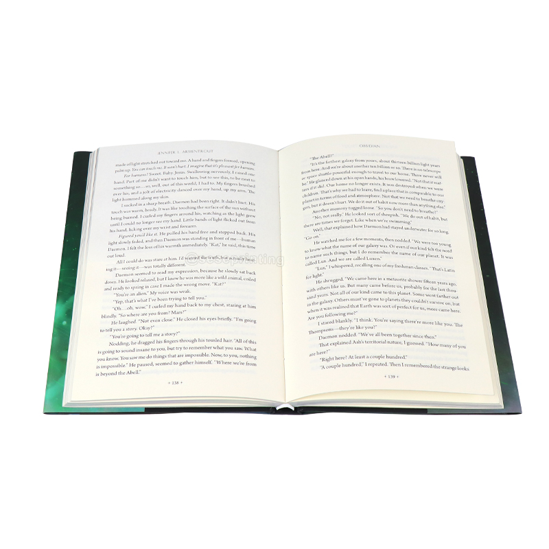 특별판 소설책, 테두리 스프레이 인쇄 8