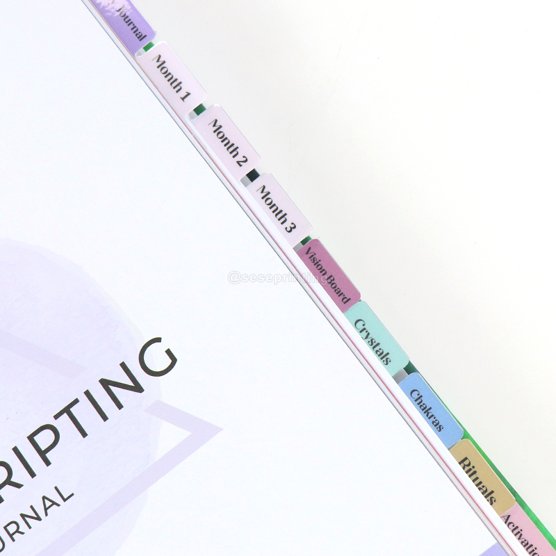 Personalized Spiral Notebook Daily Affirmation Journal Printing 12