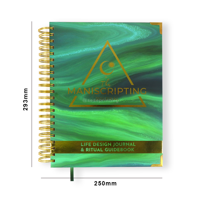 Personalized Spiral Notebook Daily Affirmation Journal Printing 7