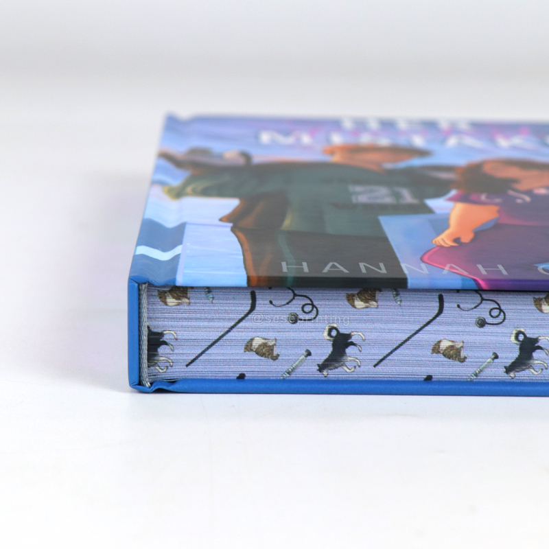 Publishing Hardcover Book with a Foil Cover and Sprayed Edges 11