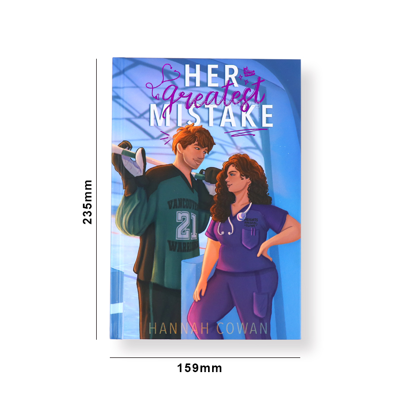 Publishing Hardcover Book with a Foil Cover and Sprayed Edges 7