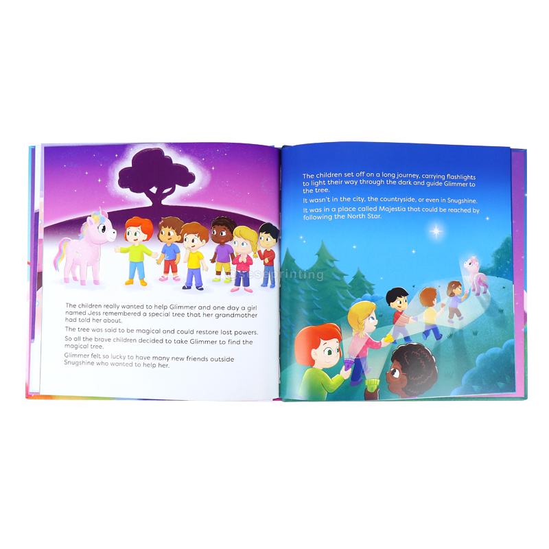 Printing Kids Book Publishing Hardcover Children's Picture Book 7