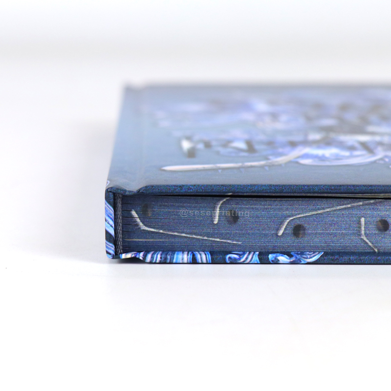 Novels Printing Special Edition Hardcover Book with Sprayed Edges 11