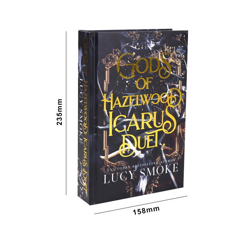 Custom Printing Hardcover Special Edition Book with Sprayed Edges 7