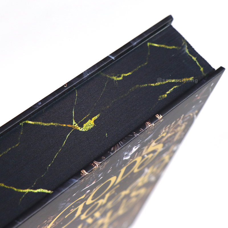 Custom Printing Hardcover Special Edition Book with Sprayed Edges 10