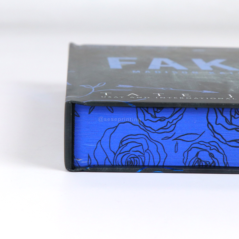 Printing Hardback Book with Stenciled Edges and Foiled Hardcase 11