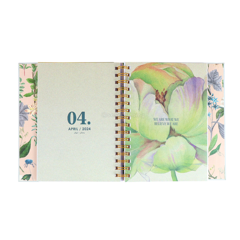 Personalised Journal Custom A5 Hardcover Spiral Planner Printing 7