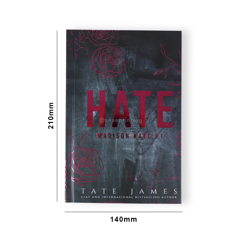 Custom Special Edition Book Publishing Printing with Sprayed Edges 7