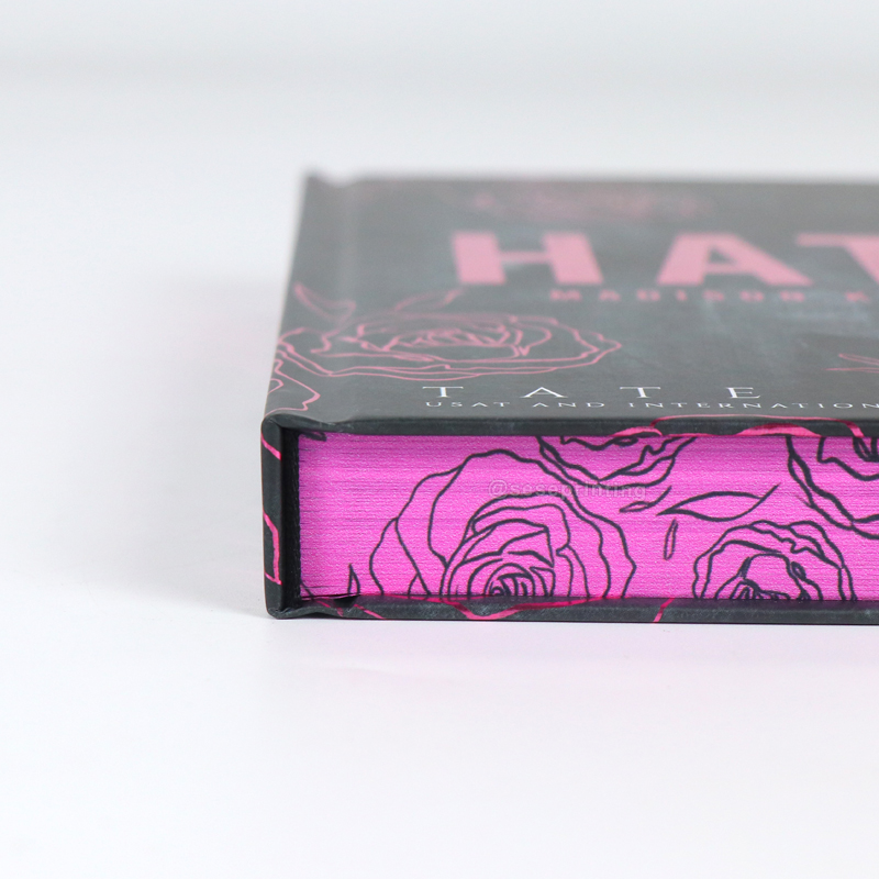 Custom Special Edition Book Publishing Printing with Sprayed Edges 11