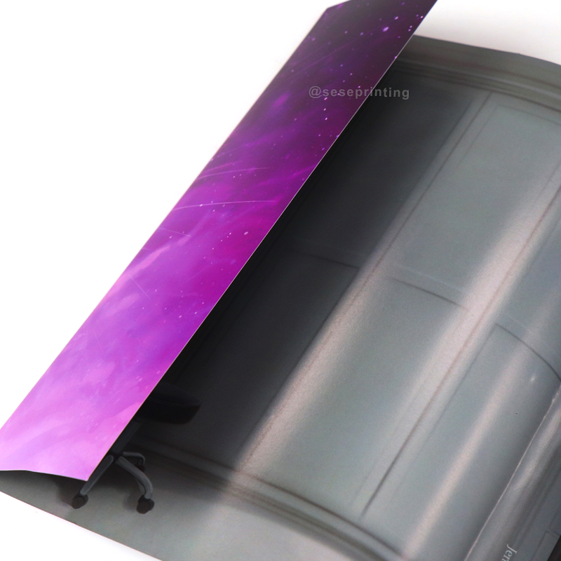 Publishing Hardcover Books with Sprayed Edges and Dust Jacket 9