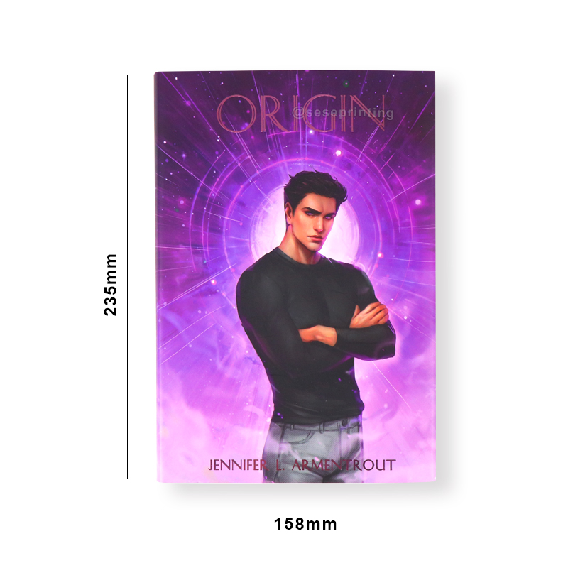 Publishing Hardcover Books with Sprayed Edges and Dust Jacket 7