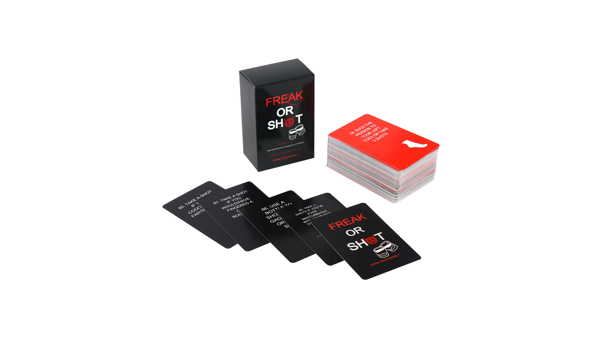 Adult Drunk Night Card Game Custom Printed Party Drinking Games 1