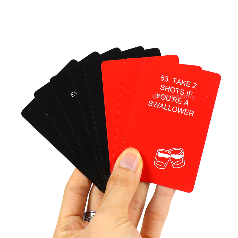 Adult Drunk Night Card Game Custom Printed Party Drinking Games 8