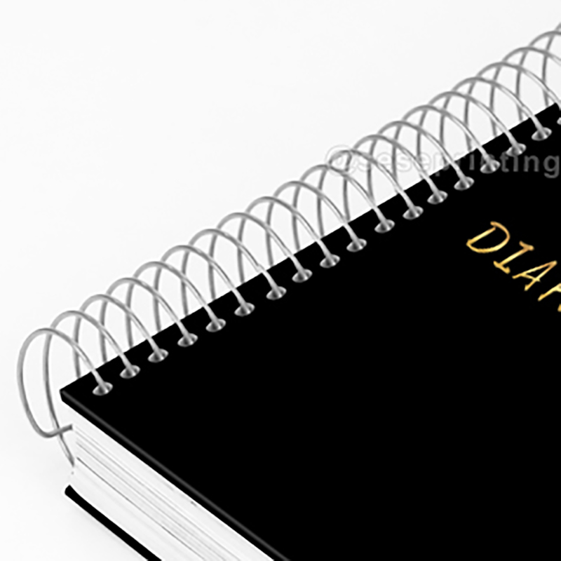 Spiralnotizbuch mit individuellem Druck, Tages- und Wochenplaner, Agenda 10