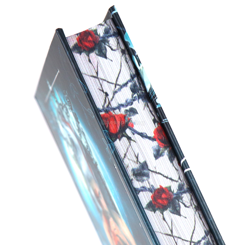 Printed Foil Matte Lamination Cover/Sprayed Edges Hardcover Books 10