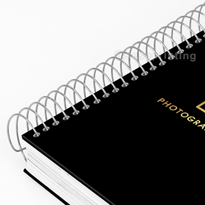 Custom A5 Planner Agenda Printing Hardcover Spiral Notebooks 10