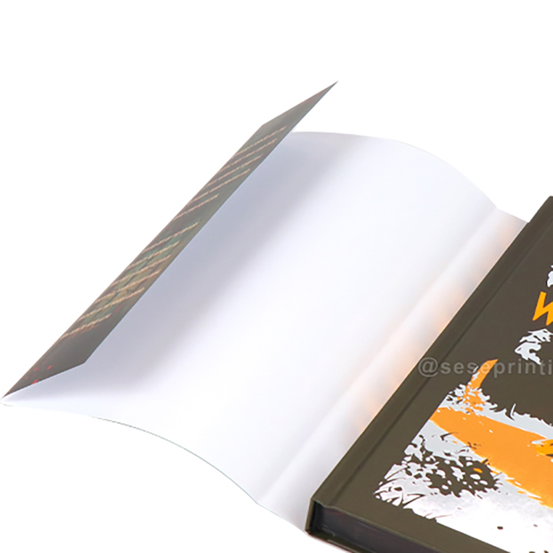 Buchdruck in Hardcover mit Schutzumschlag und Farbschnitt 9