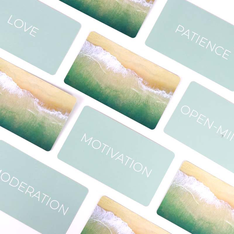 Custom Printing Inspiration Affirmation Cards for Health Wellness 8