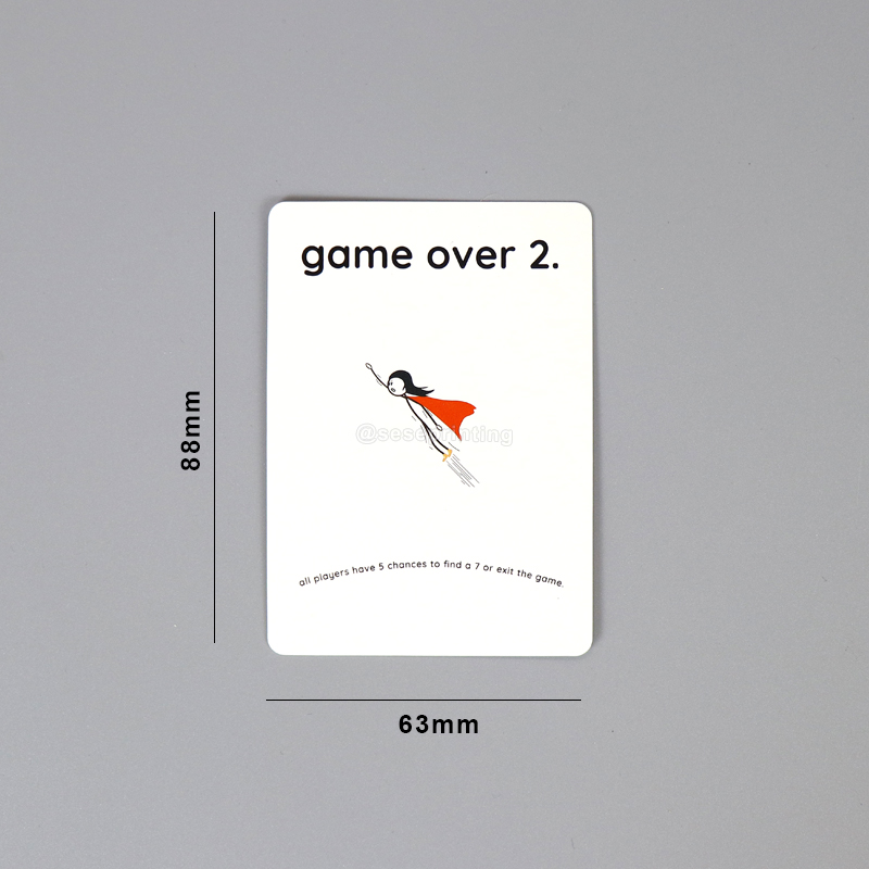 Personalized Game Card Manufacturer Custom Printing Playing Card 7