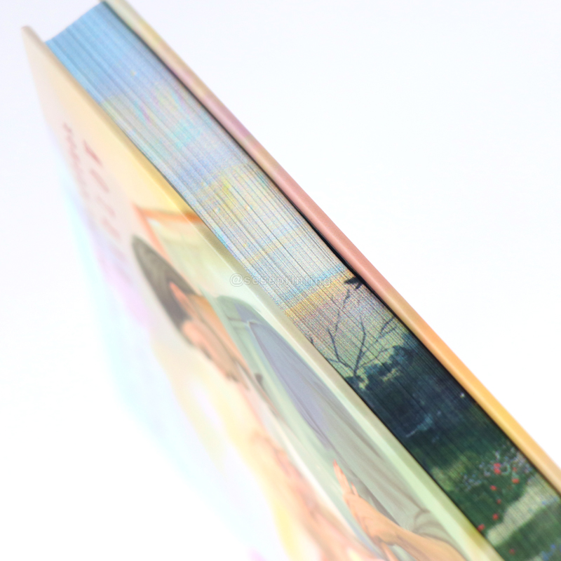 Printing Hardback Romance Novel with Foil Cover and Sprayed Edges 10