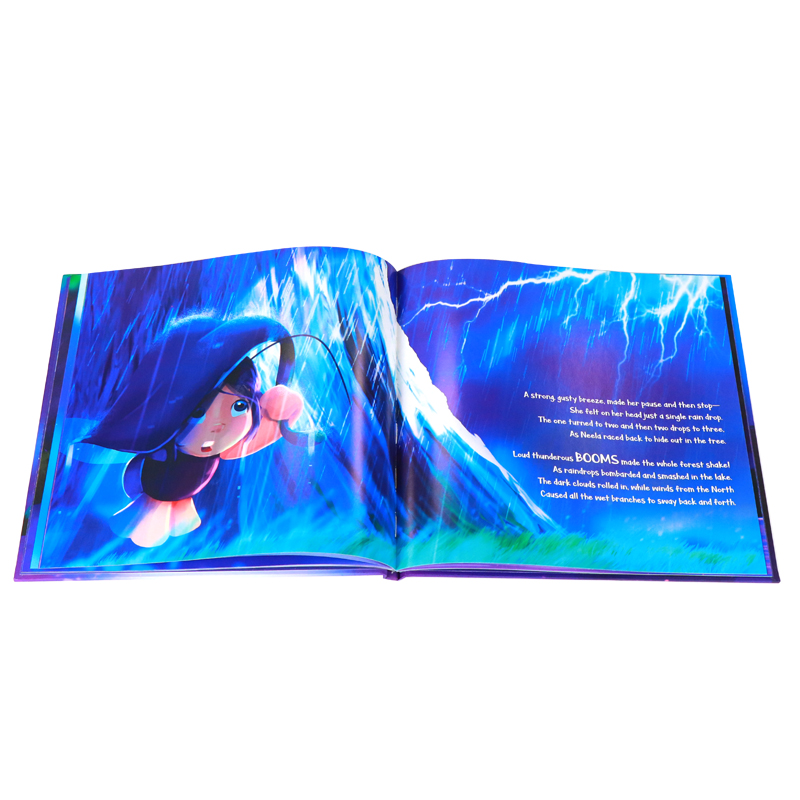 Printing Hardcover Children's Illustration Picture Book Publisher 7