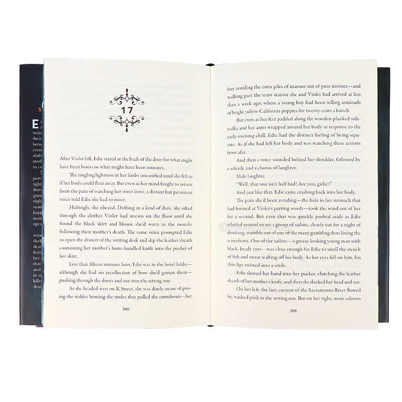 Luxury Hardcover Book Printing Dust Jackets and Sprayed Edges 8