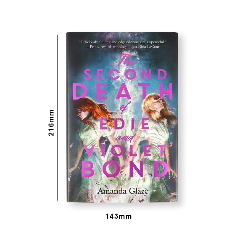 Luxury Hardcover Book Printing Dust Jackets and Sprayed Edges 7