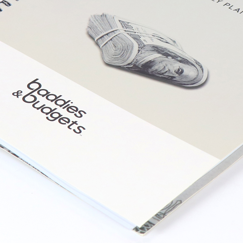 Custom Quarterly Planner Printing Soft Cover Spiral Budget Planner 8