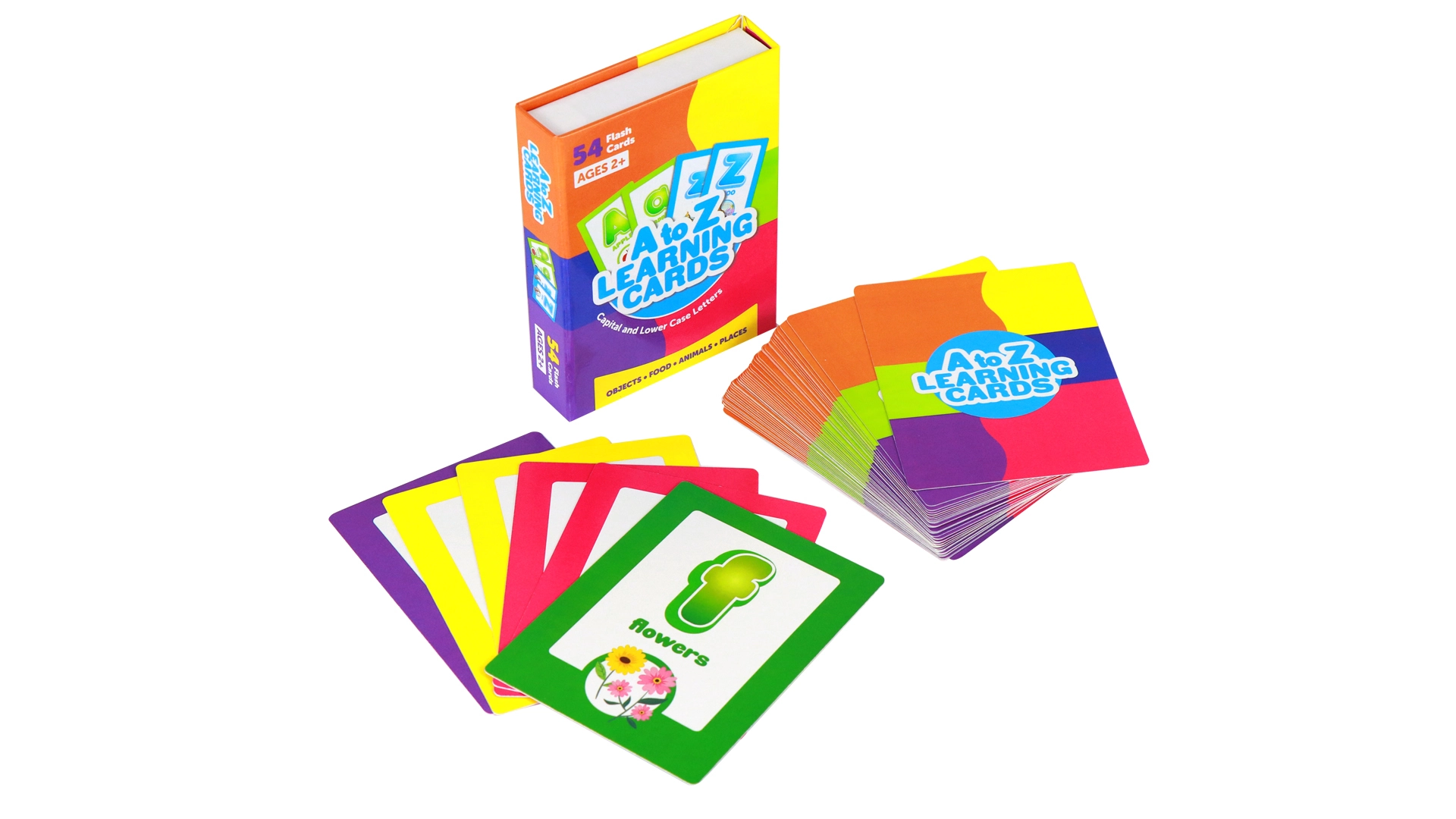 Custom Capital and Lower Case Letters Flash Cards Printing Company 1