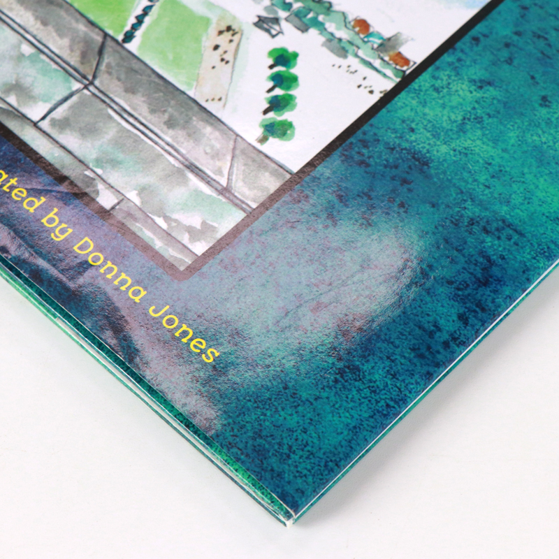 Custom Hardcover Children Photo Book Printing with Dust Jacket 8