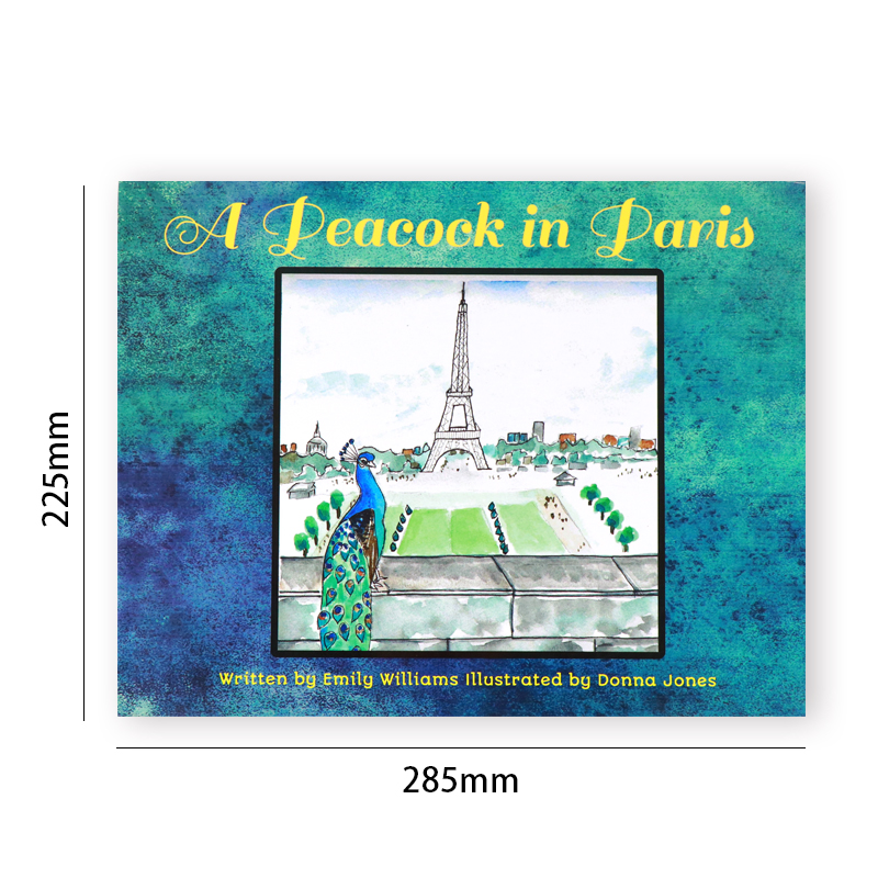 Custom Hardcover Children Photo Book Printing with Dust Jacket 6