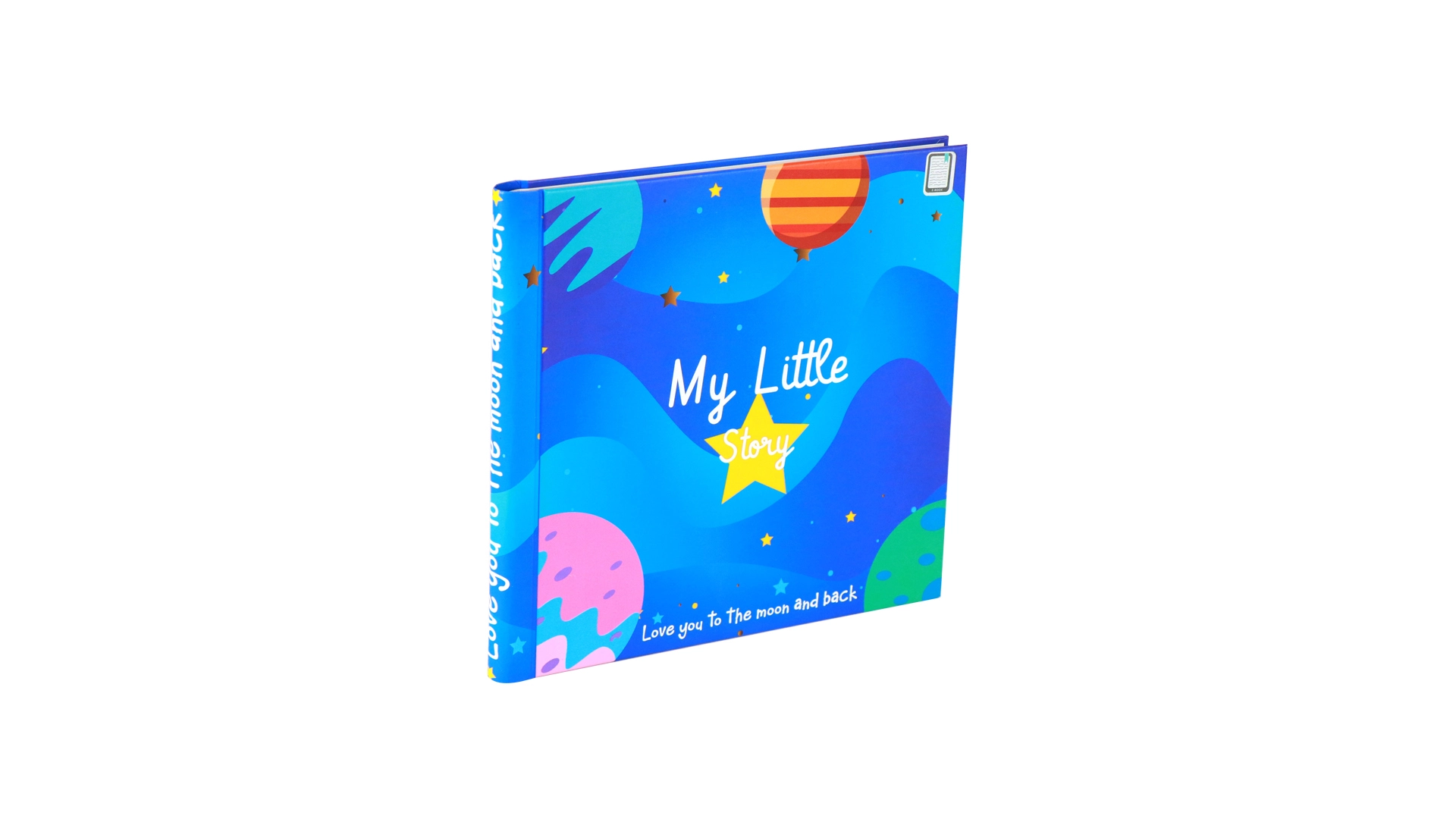 Hardcover Baby Memory Book Printed First Year Growth Journal Book 1