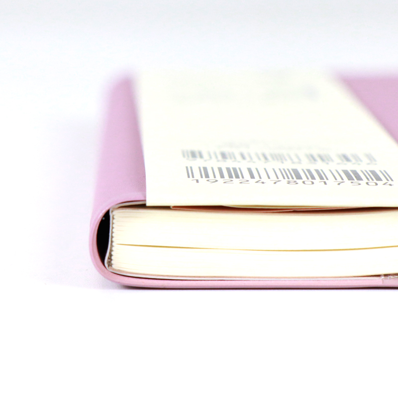 Leather Softcover Journal Notebook Printing with PVC Pockets 14