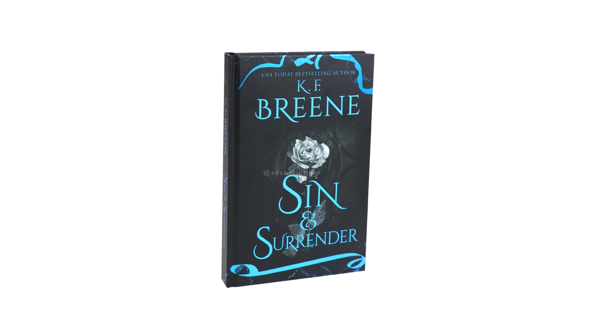 Print 6x9 Inches Hardback Novel with Foiled Cover and Sprayed Edges 1